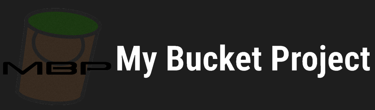 Header of My Bucket Project Game.